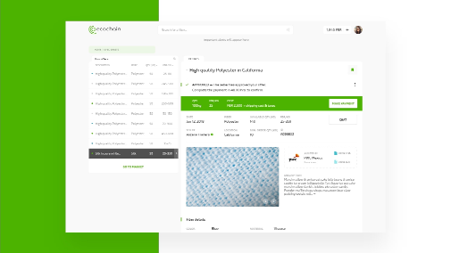 Fiber and coin on blockchain